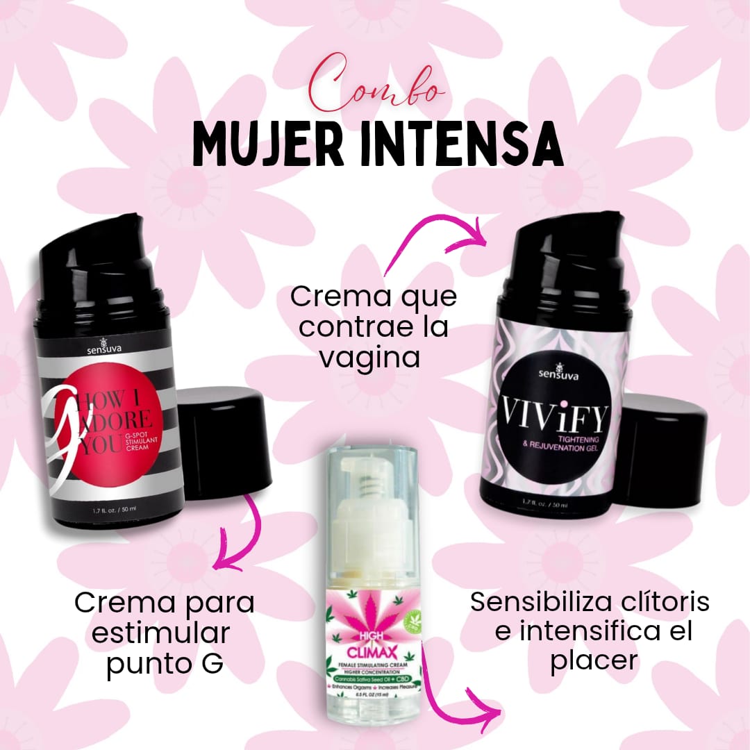 Trio mujer intensa